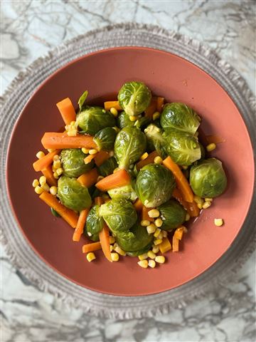 Rengarenk Brüksel Lahanası